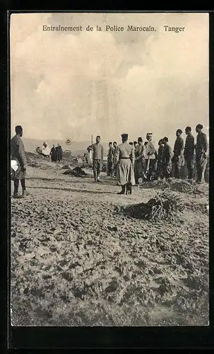 AK Tanger, Entrainement de la Police Marocain