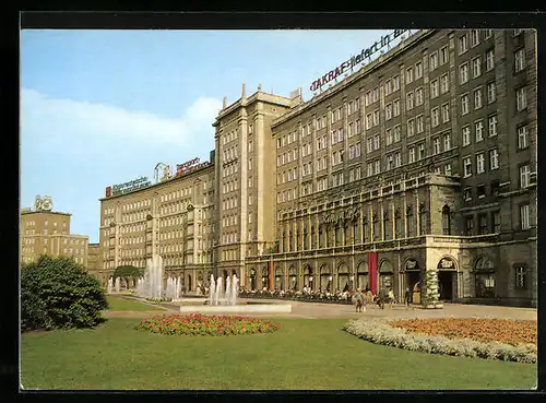 AK Leipzig, Blick auf den Rossplatz