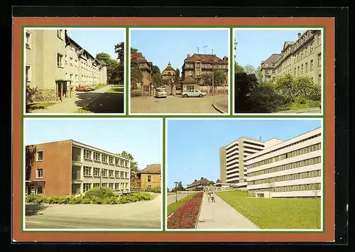 AK Karl-Marx-Stadt, Gesundheitseinrichtungen, Nervenklinik Dresdner Strasse, Klinikum am Küchwald