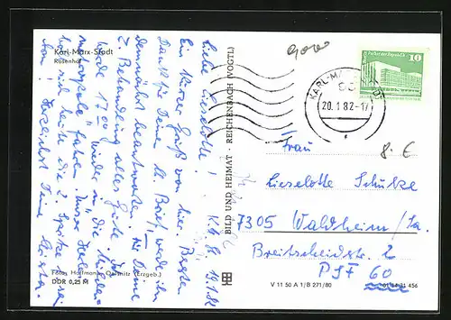 AK Karl-Marx-Stadt, Rosenhof