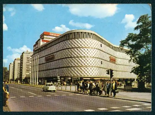 AK Leipzig, Warenhaus Konsument am Brühl