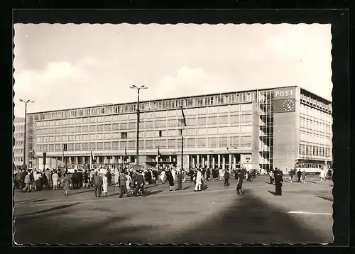 AK Leipzig, Ansicht der Hauptpost