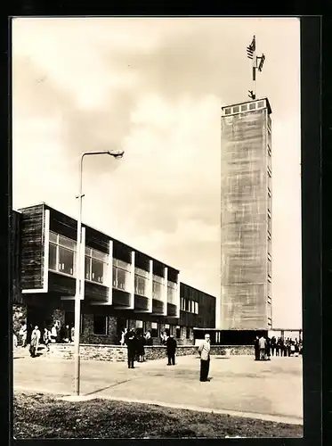 AK Oberwiesenthal /Erzgeb., Neues Fichtelberghaus