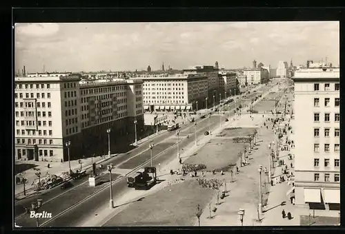 AK Berlin, Ortsansicht aus der Vogelschau