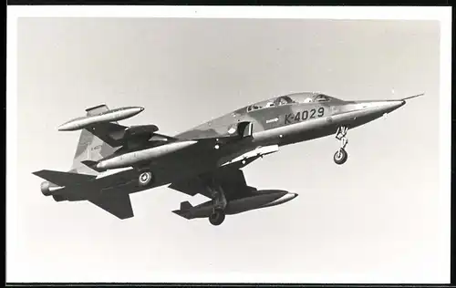 Fotografie Flugzeug Northrop F-5 Freedom Fighter Luftstreitkräfte Niederlande, Kennung K-4029