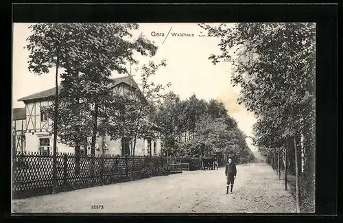 AK Gera, Gasthaus Waldhaus