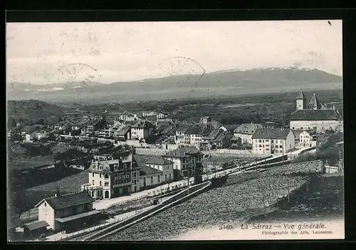 AK La Sarraz, Vue generale