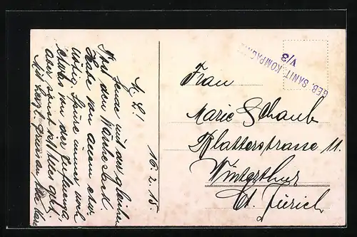 AK Bellinzona, Ortsansicht mit Dampfeisenbahn