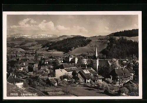 AK Langnau i. /E., Panorama der Ortschaft