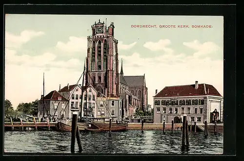 AK Dordrecht, Groote Kerk, Bomkade