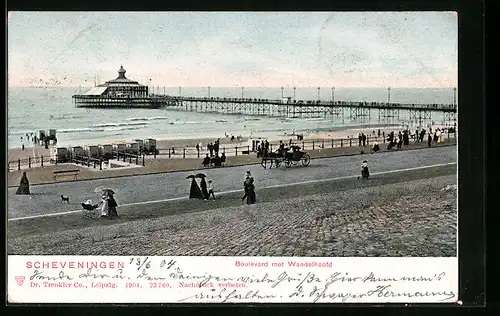 AK Scheveningen, Boulevard met Wandelhoofd