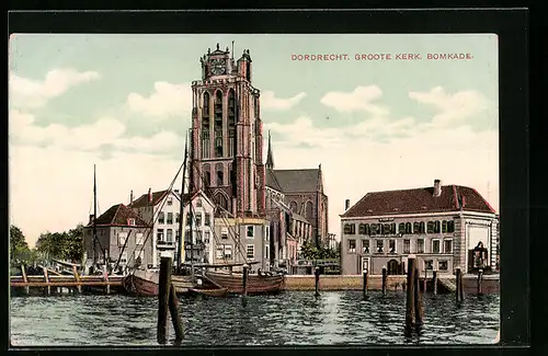 AK Dordrecht, Groote Kerk, Bomkade