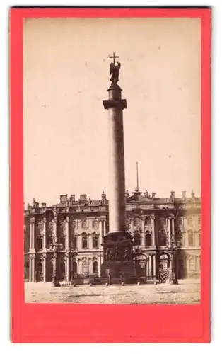 Fotografie Felisch, St. Petersburg, Ansicht St. Petersburg, Blick auf Alexander-Säule