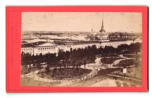 Fotografie Felisch, St. Petersburg, Ansicht St. Petersburg, Panorama von der Isaakskirche aus gesehen