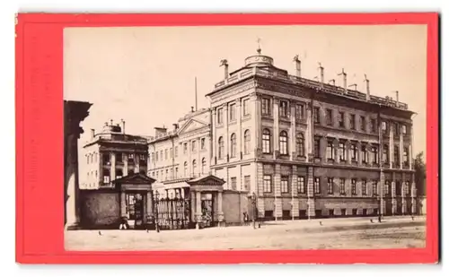 Fotografie Felisch, St. Petersburg, Ansicht St. Petersburg, Partie am Anitschkoff Palais