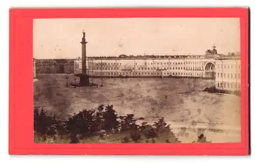 Fotografie Felisch, St. Petersburg, Ansicht St. Petersburg, Blick auf den Platz mit dem Generalstabsgebäude