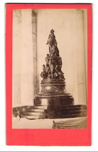Fotografie Felisch, St. Petersburg, Ansicht St. Petersburg, Denkmal der Kaiserin Katharina II.