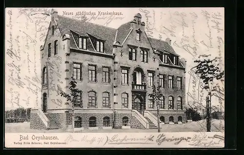 AK Bad Oeynhausen, Neues städtisches Krankenhaus