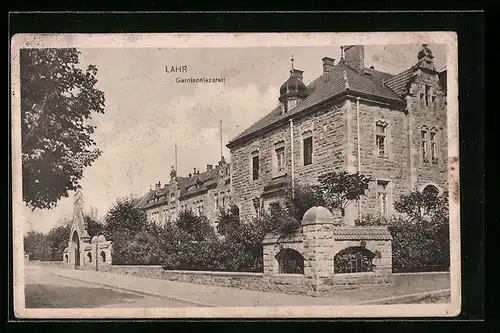AK Lahr, Strasse am Garnisonslazarett