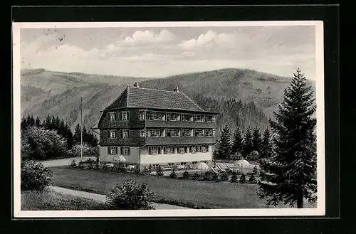AK Höchenschwand, Pension Haus Höhensonne