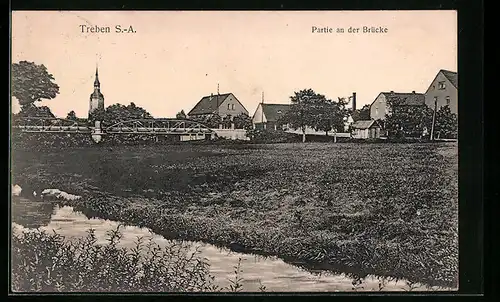 AK Treben S.-A., Partie an der Brücke