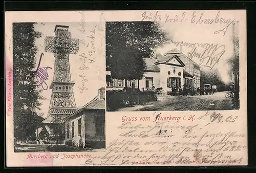 AK Auerberg i. H., Josephshöhe und Auerberg