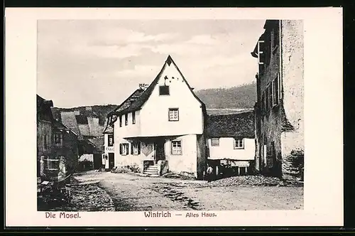 AK Wintrich /Mosel, Altes Haus und Gasthof