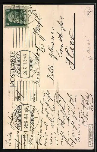 AK Bad Kissingen, Professor Dr. C. Dapper`s Sanatorium Neues Kurhaus