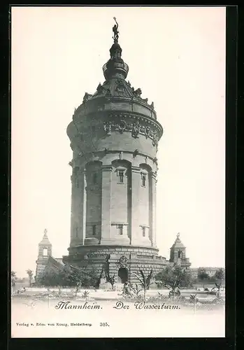 AK Mannheim, Der Wasserturm