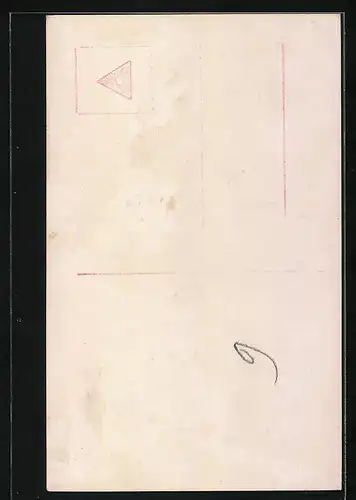 AK Prinz Alexander Ferdinand von Preussen mit schelmischen Lächeln