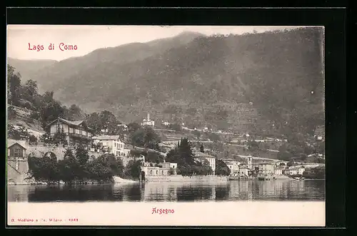 AK Argegno /Lago di Como, Panorama