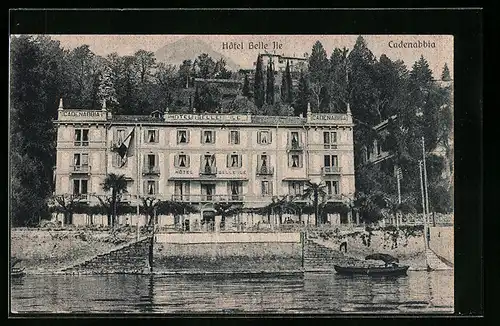 AK Cadenabbia /Lago di Como, Hotel Belle Ile