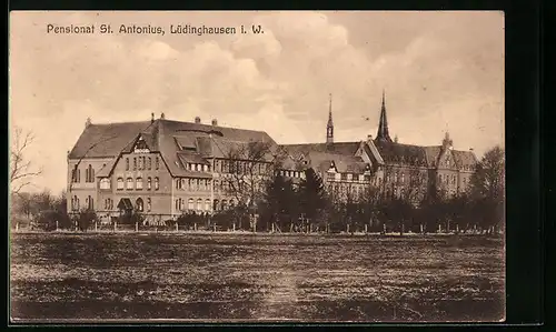 AK Lüdinghausen i. W., Pensionat St. Antonius