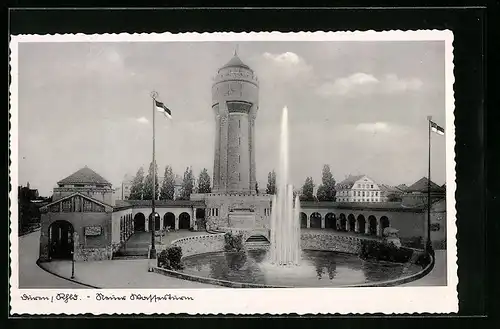 AK Düren /Rhld., Neuer Wasserturm