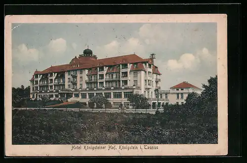 AK Königstein i. Taunus, Hotel Königsteiner Hof