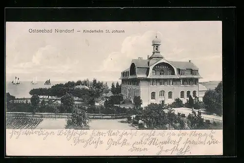 AK Niendorf, Ostseebad, Kinderheim St. Johann