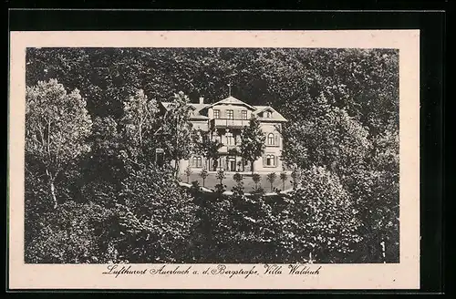 AK Auerbach a. d. Bergstrasse, Villa Waldruh