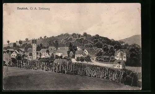 AK Neukirch / Tettnang, Ortsansicht aus der Vogelschau
