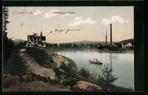 AK Lahr in B., Hohbergsee-Hotel
