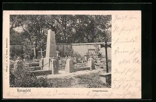 AK Rosenfeld, Kriegerdenkmal
