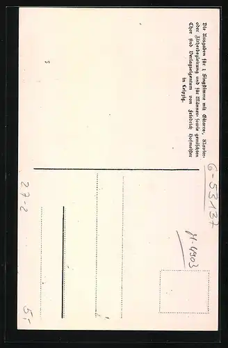 Lied-AK Anton Günther Nr. 30: Gottesgab, Am Spitzberg, Wu da Wälder hamlich rausch`n