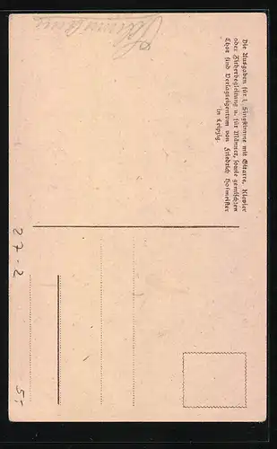 Lied-AK Anton Günther Nr. 47: Vergass dei Hamit net