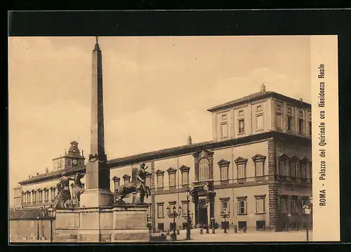 AK Roma, Palazzo del Quirinale ora Residenza Reale