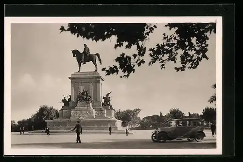 AK Roma, Monumento a Garibaldi