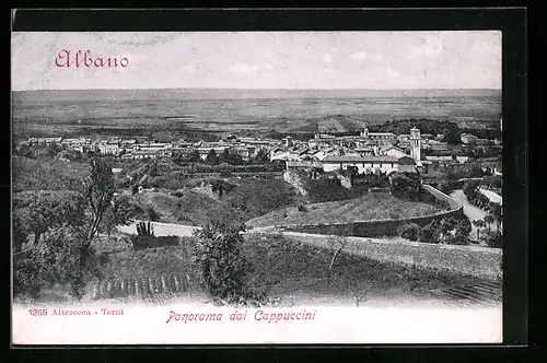 AK Albano, Panorama dai Cappuccini