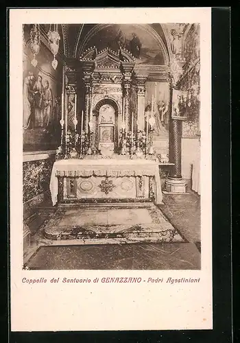 AK Genazzano, Cappella del Santuario, Padri Agostiniant