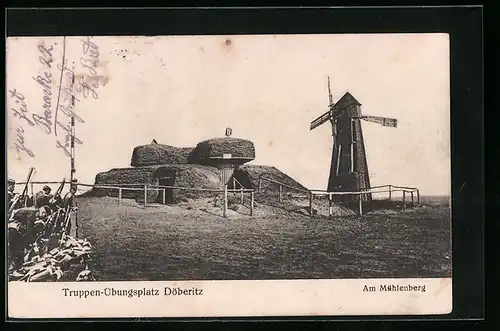 AK Döberitz, Truppen-Übungsplatz, Am Mühlenberg