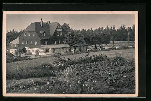 AK Oberbärenburg, Fritzsches Gasthaus