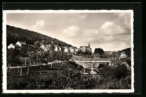 AK Jünkerath /Eifel, Teilansicht mit Kirche