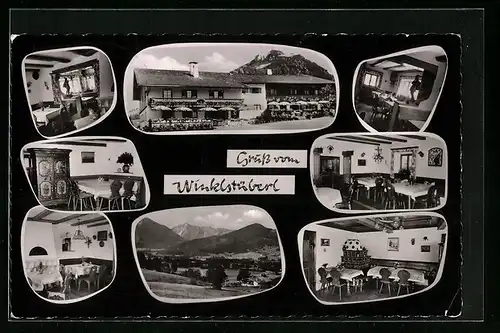 AK Winkl bei Fischbachau, Cafe Winklstüberl, Sepp und Thekla Mairhofer